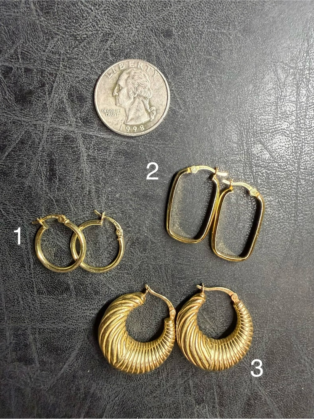 Gold Hoop Earrings - Classic Women’s Hoop Earrings